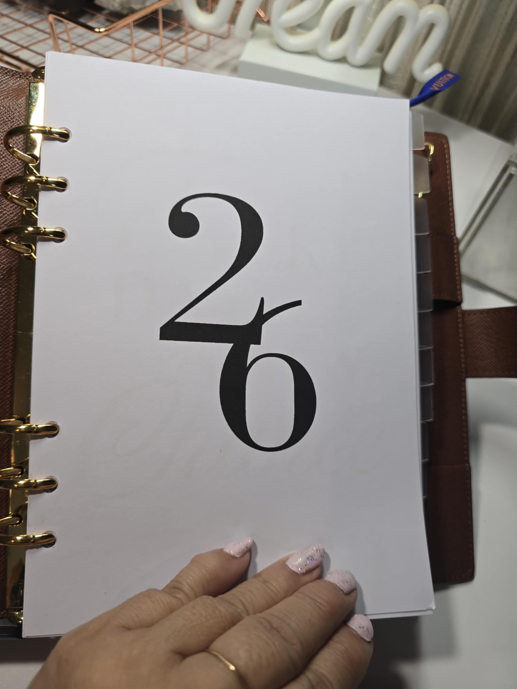 A5 Slim Inserts for Coach Agenda