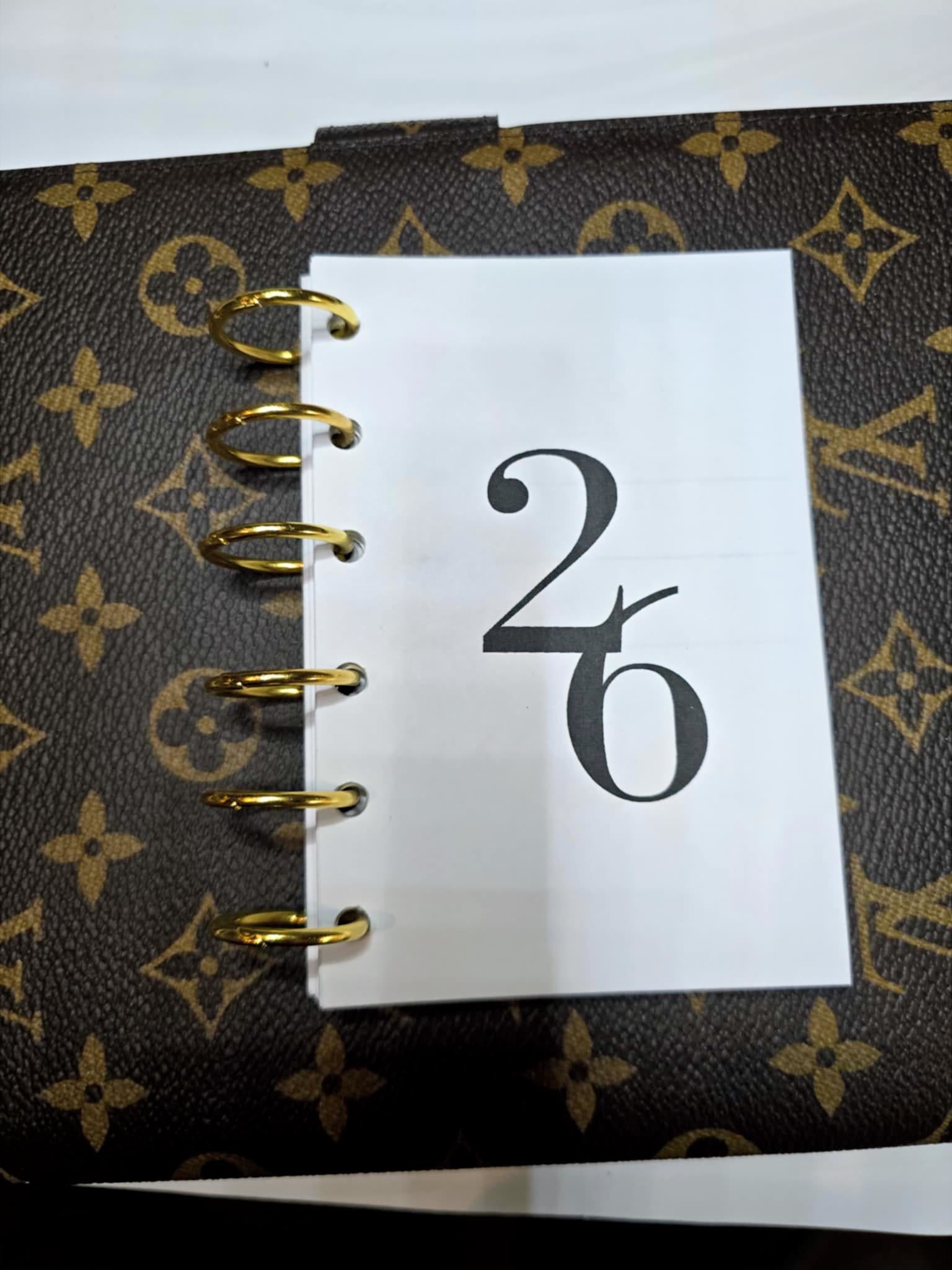 A7 Planner Inserts PM Pocket Sized