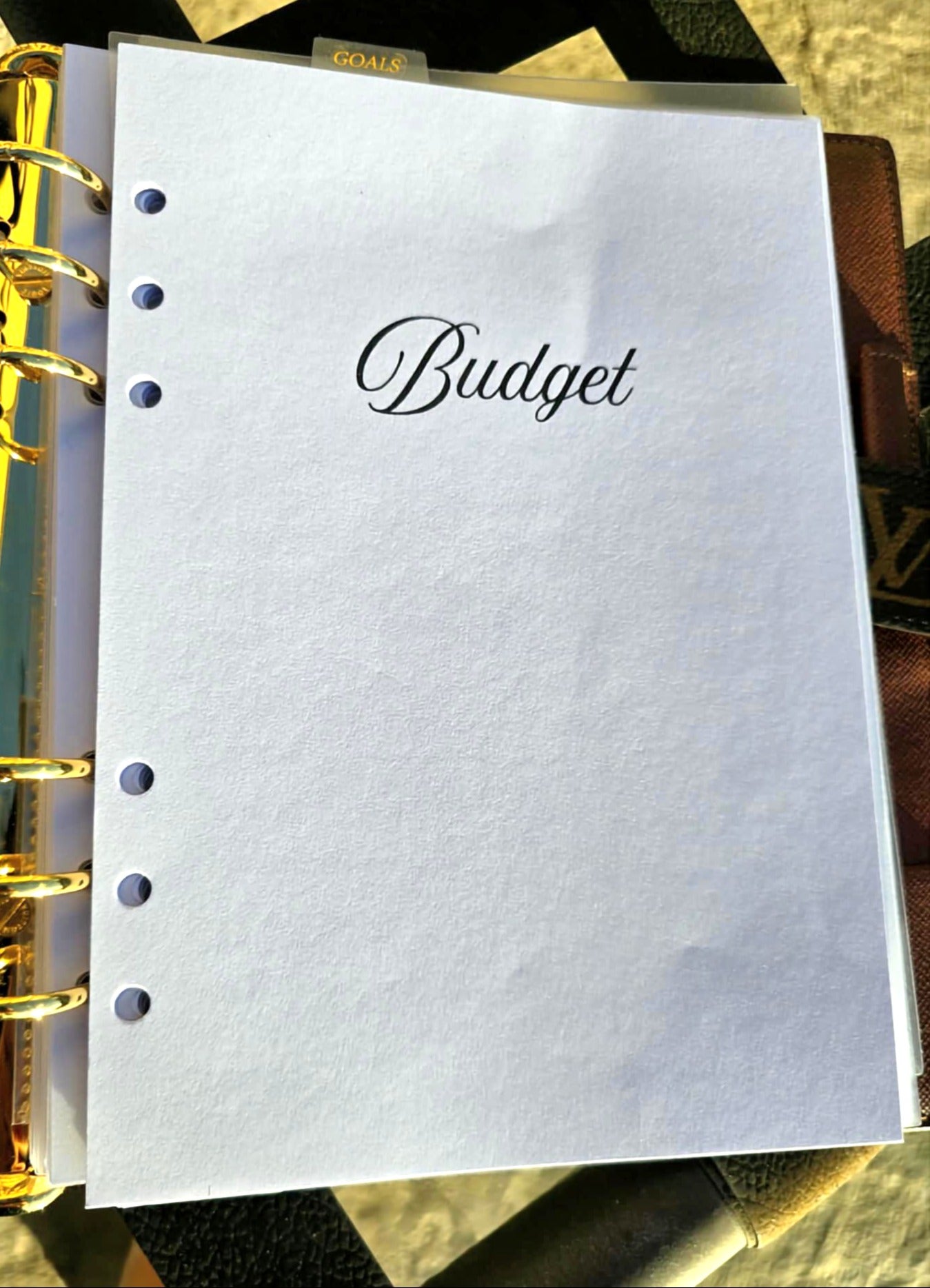Budget Inserts A5