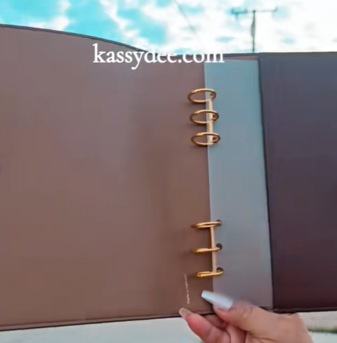 Ring Insert for Coach Agenda or LV GM Cover Agenda