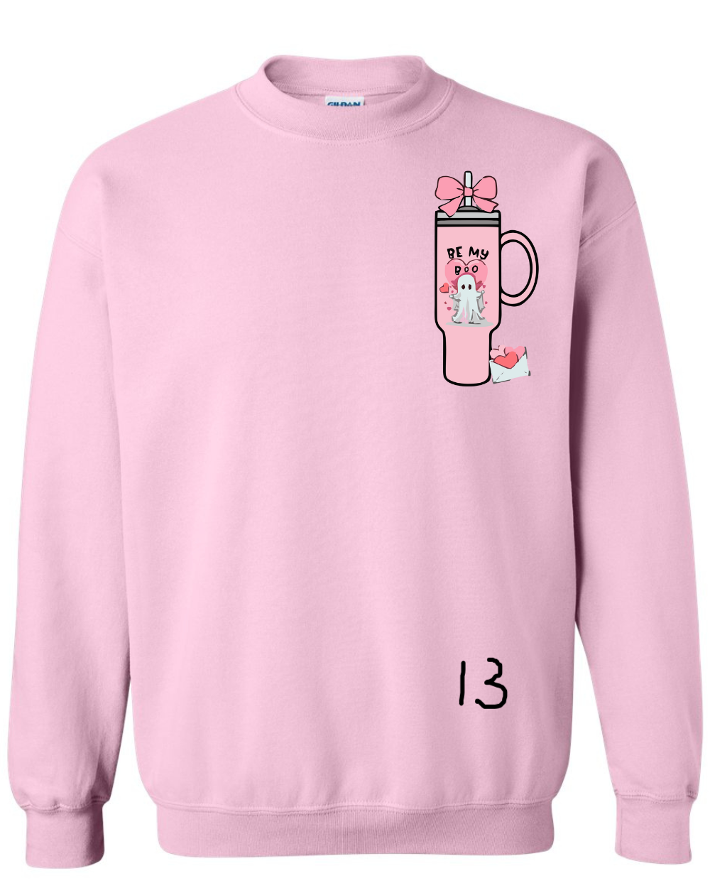 Spring time Boo-Jee Ghost and Mushroom Sweatshirts