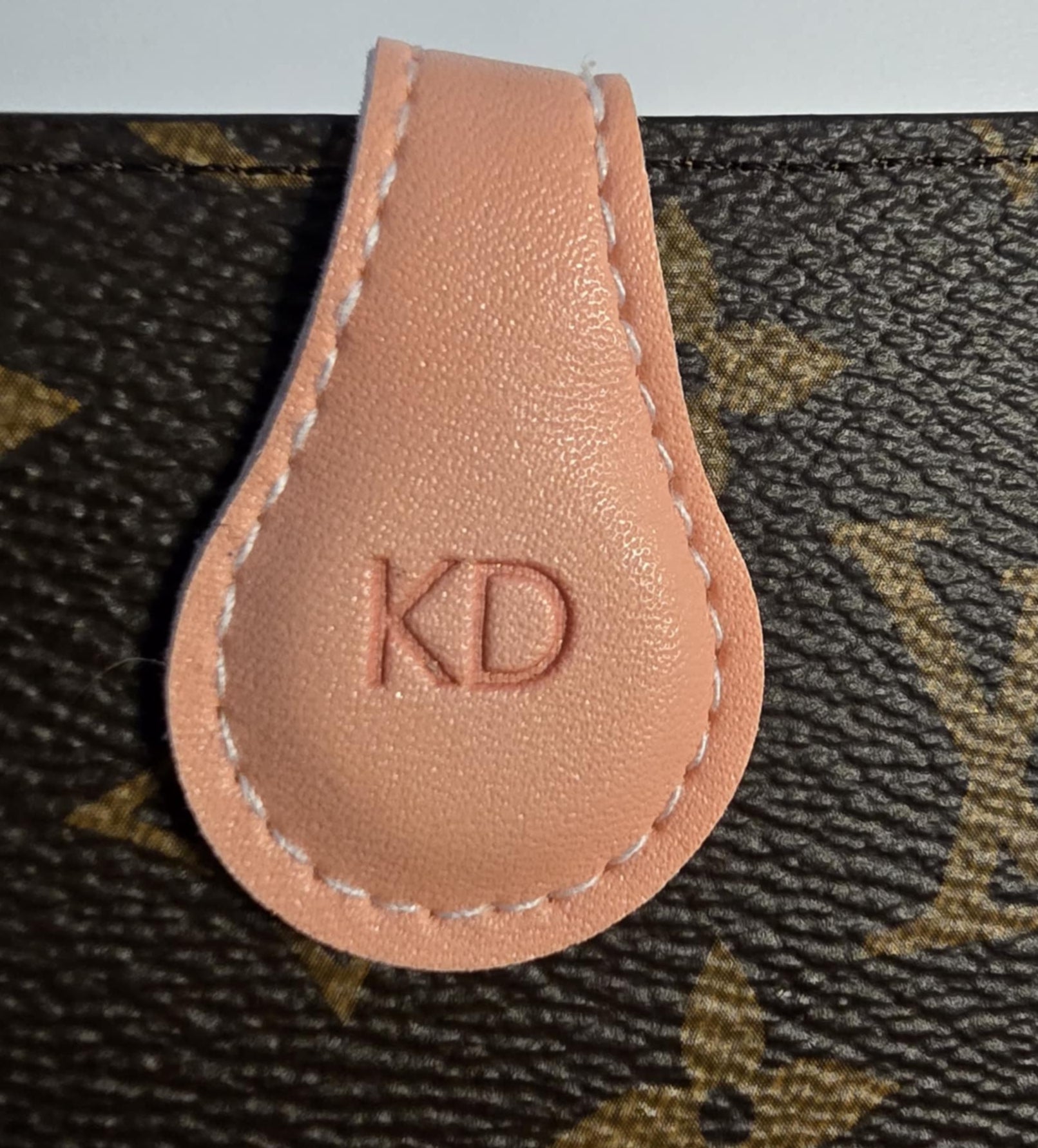 Bookmark Magnetic Vegan Leather Personalized