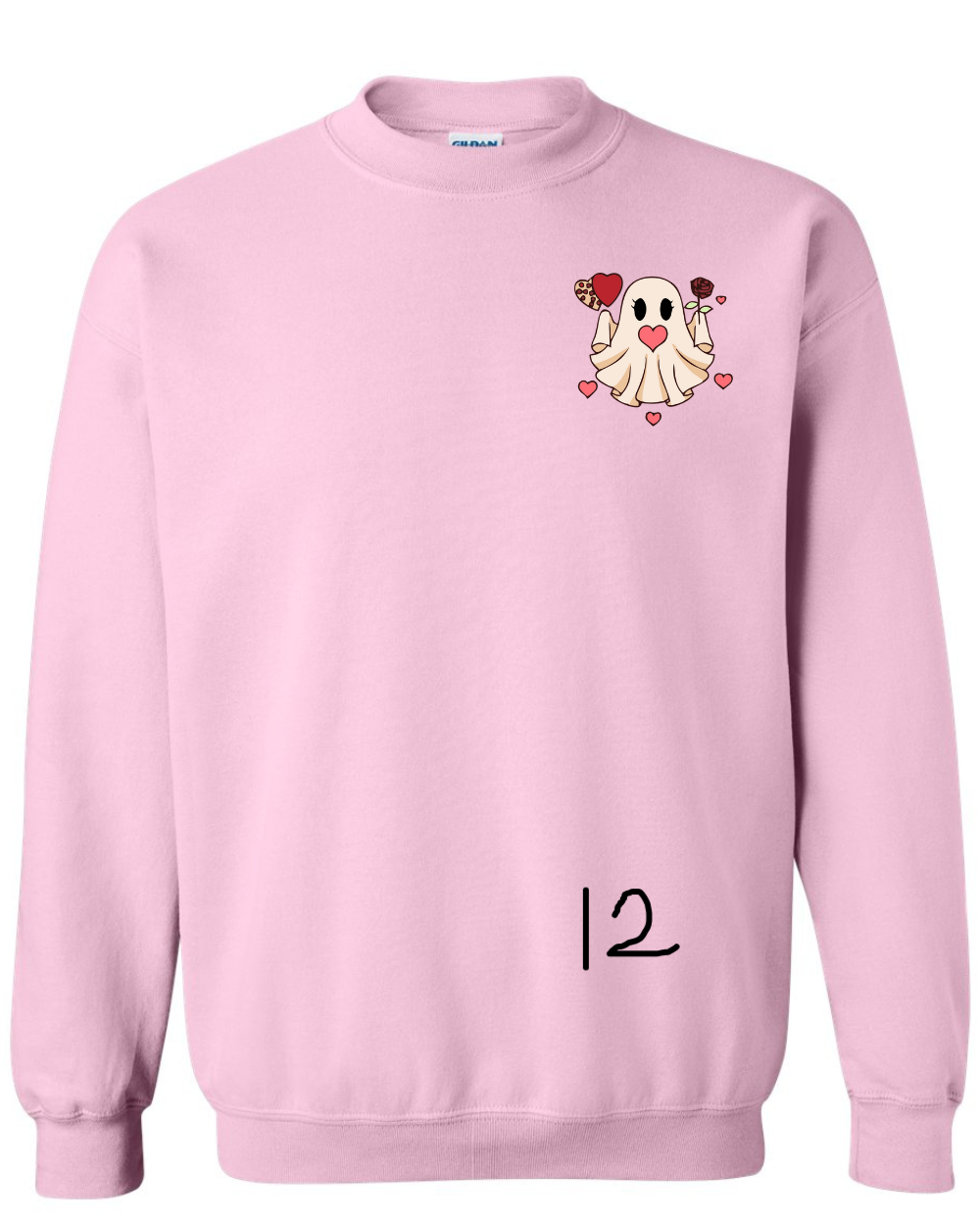 Spring time Boo-Jee Ghost and Mushroom Sweatshirts