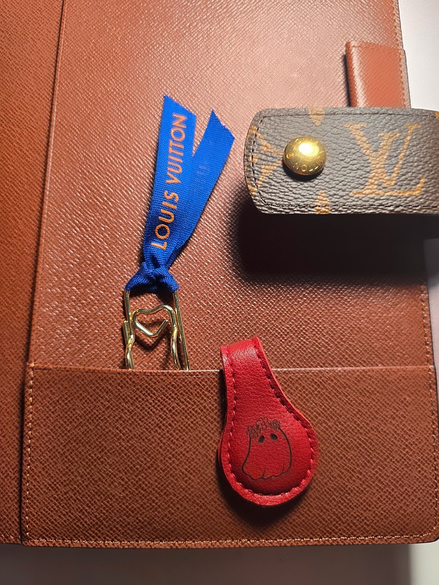 Bookmark Magnetic Vegan Leather Personalized