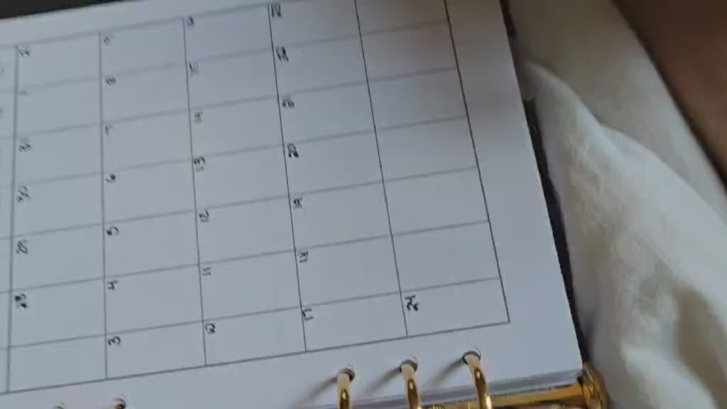 A5 Slim Inserts for Coach Agenda