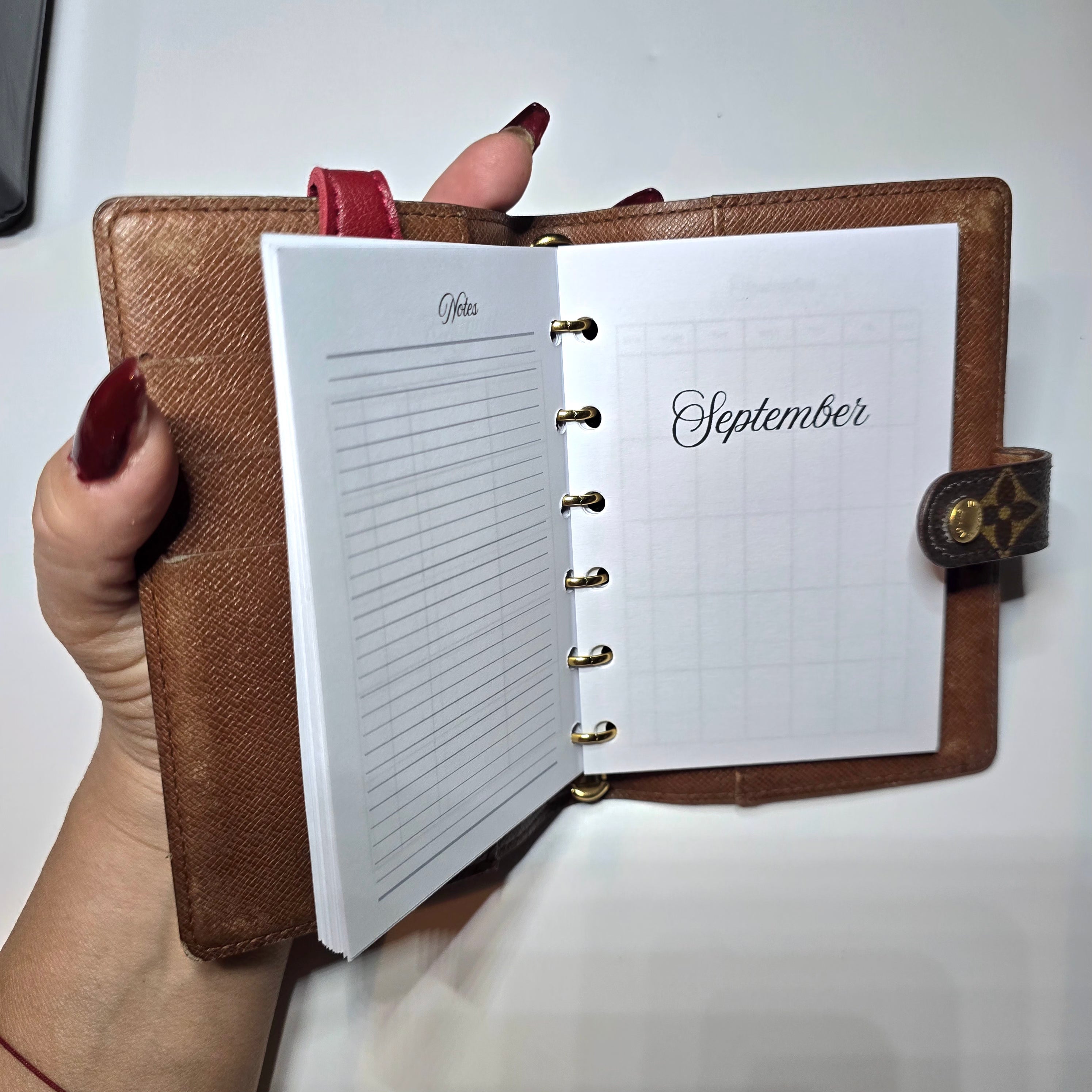 A7 Planner Inserts PM Pocket Sized