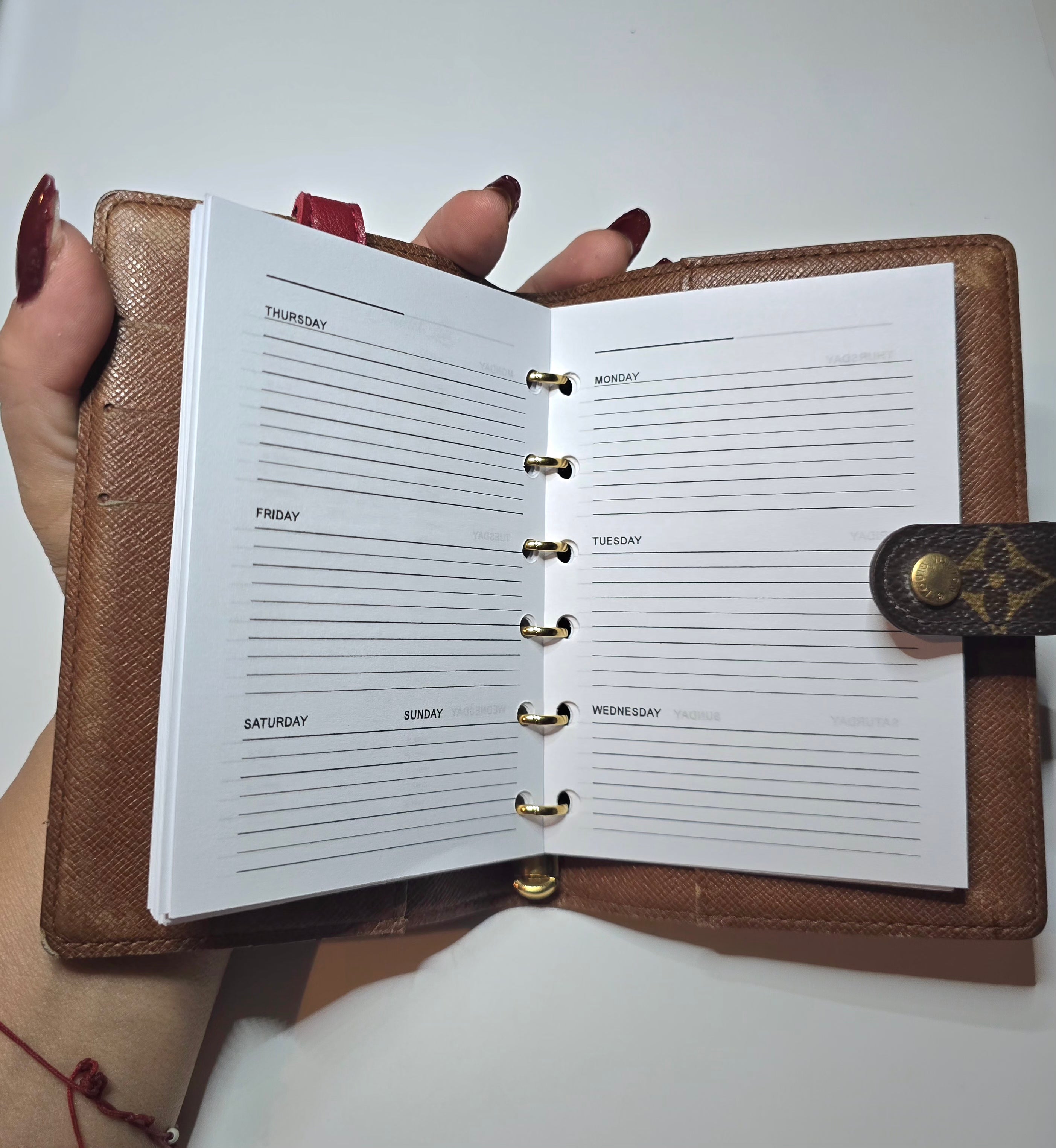 A7 Planner Inserts PM Pocket Sized