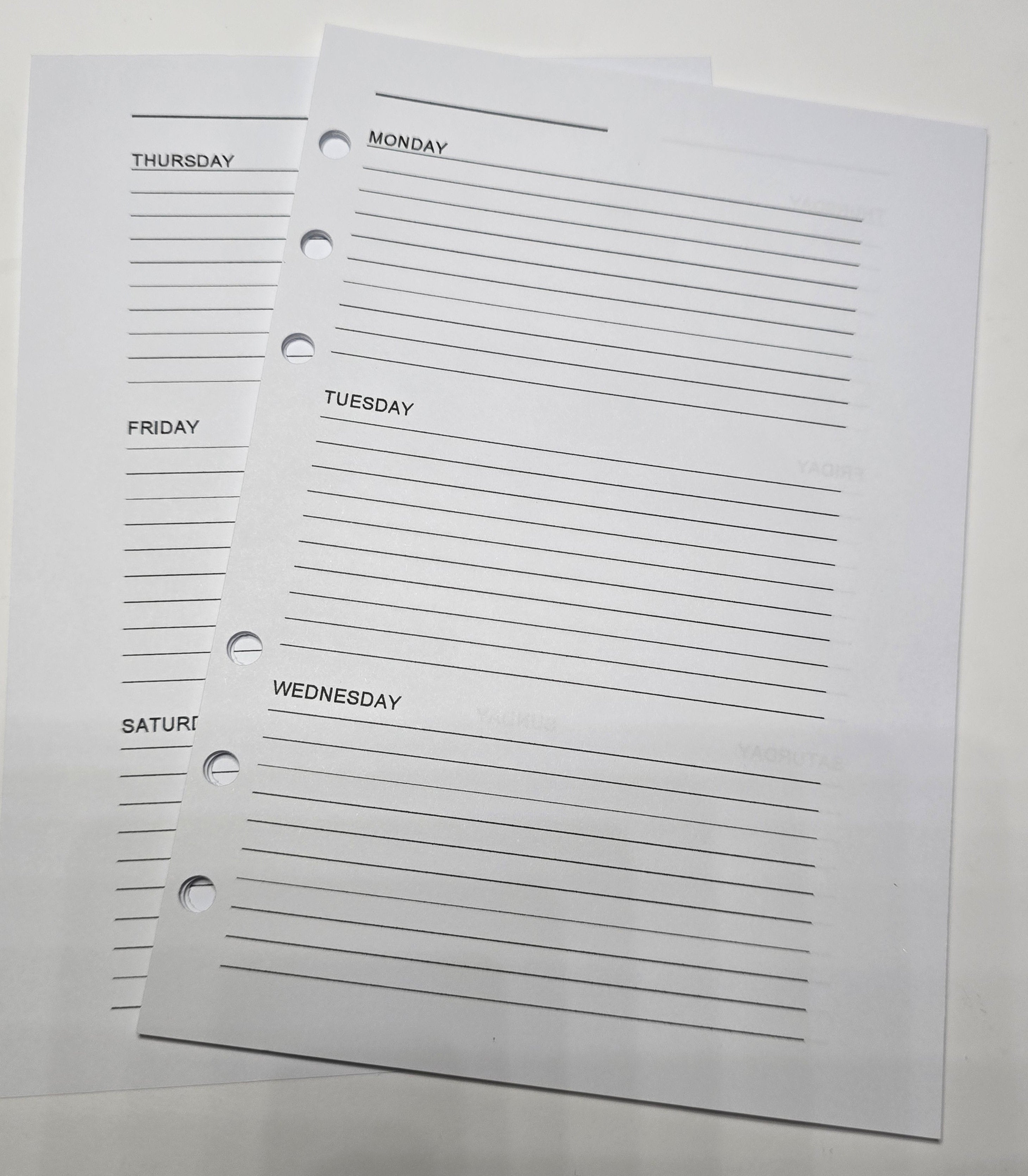 PERSONAL WIDE Inserts Fits LV MM WIDE Agenda