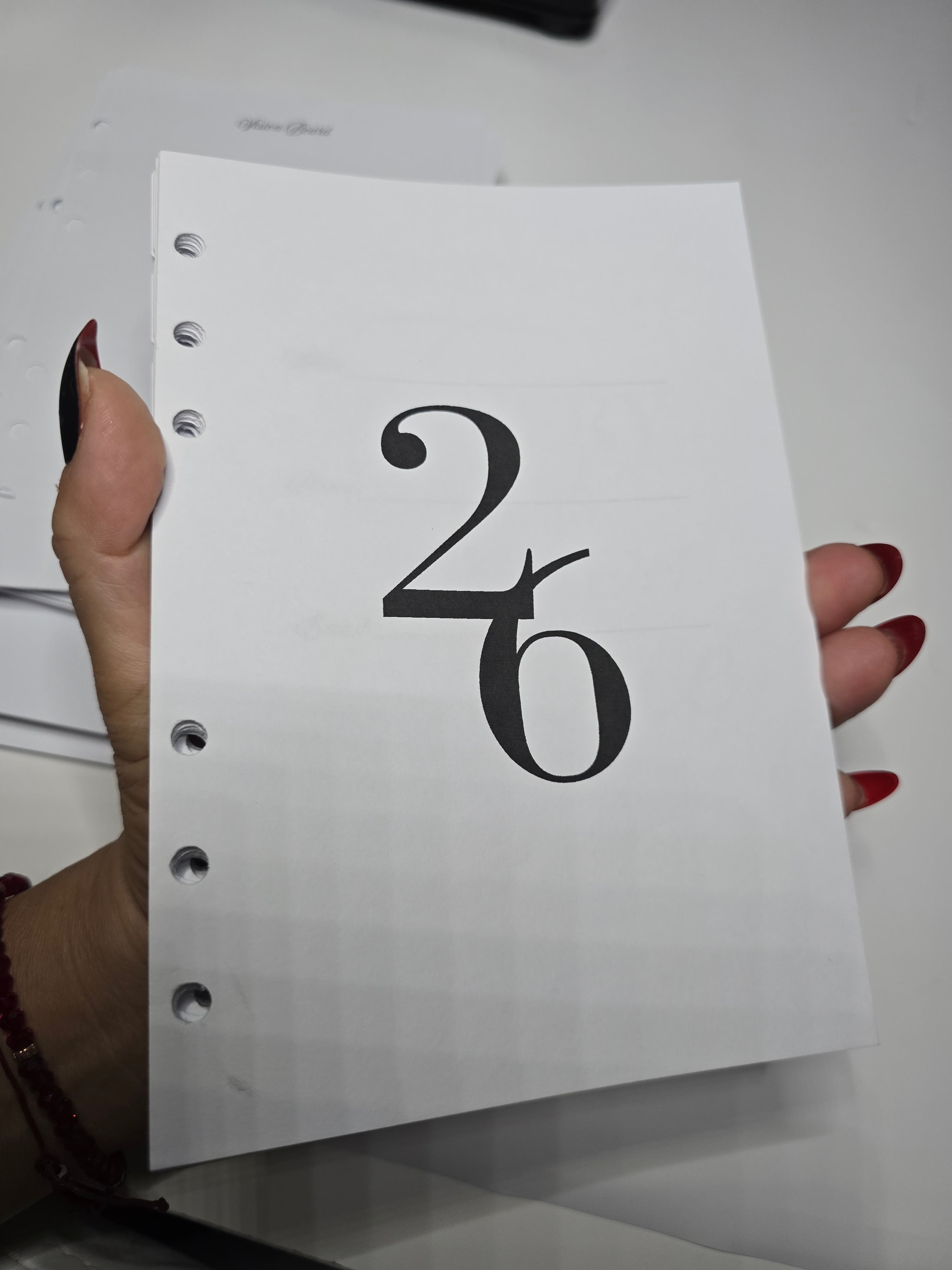 PERSONAL WIDE Inserts Fits LV MM WIDE Agenda