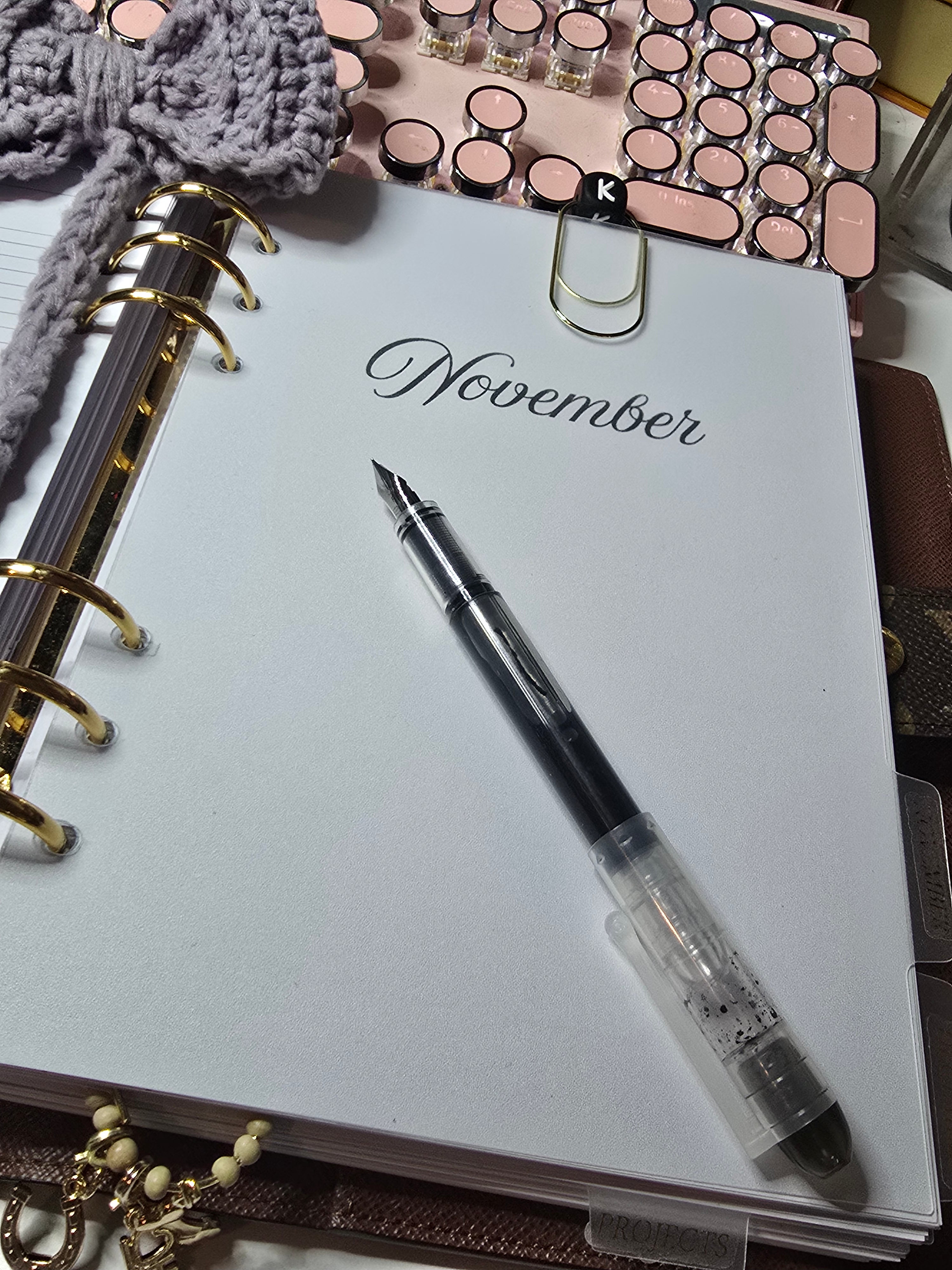 FOUNTAIN PEN-Black Ink