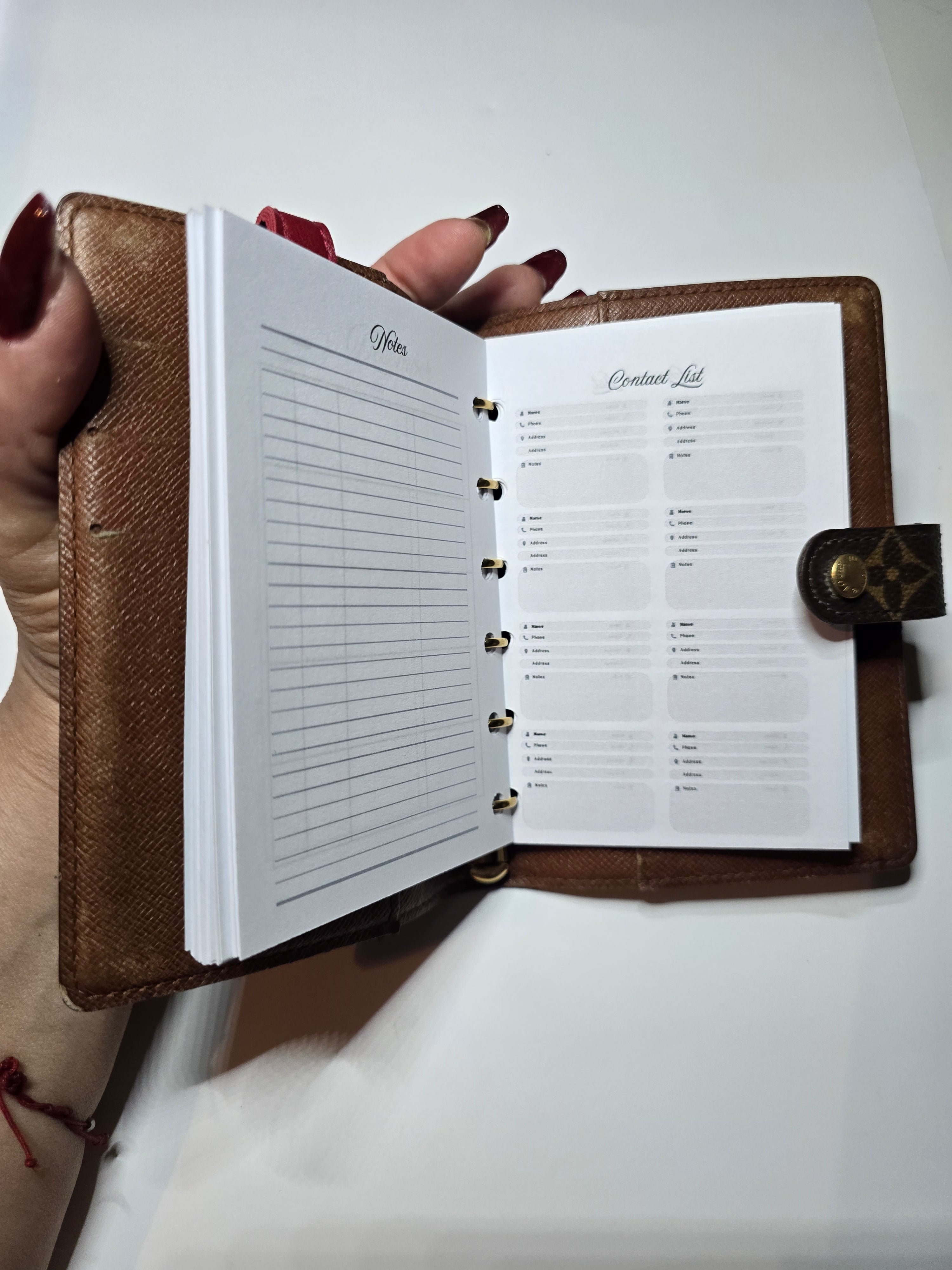 A7 Planner Inserts PM Pocket Sized