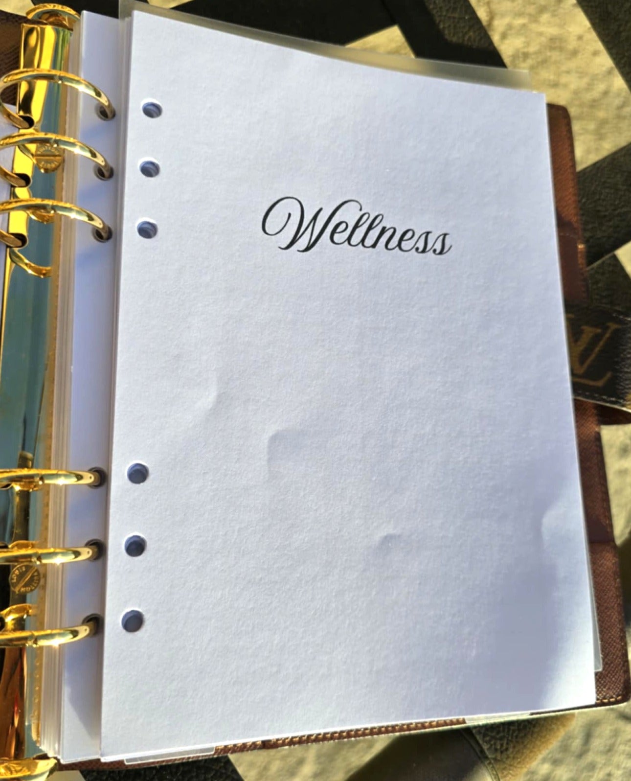 Wellness Inserts A5