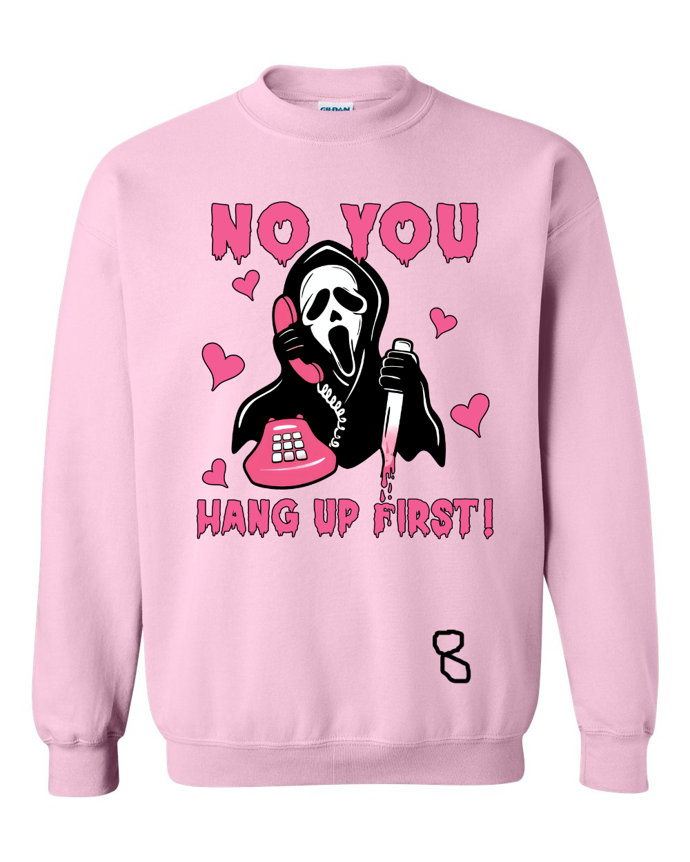 Spring time Boo-Jee Ghost and Mushroom Sweatshirts