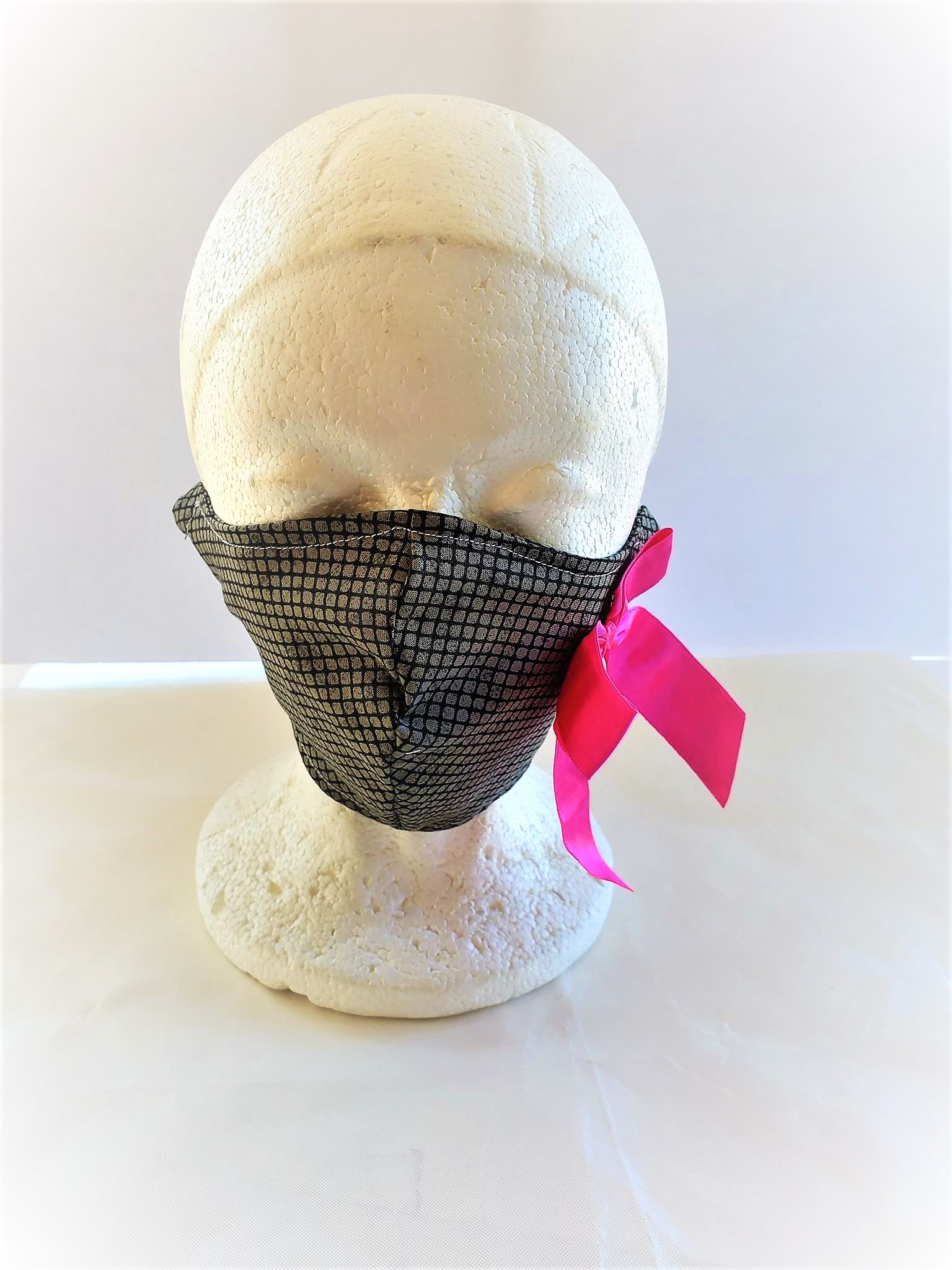 Pink Bow Cotton Mask