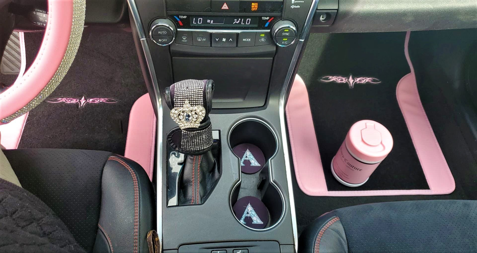 Pink Diamond 2 Car Coasters