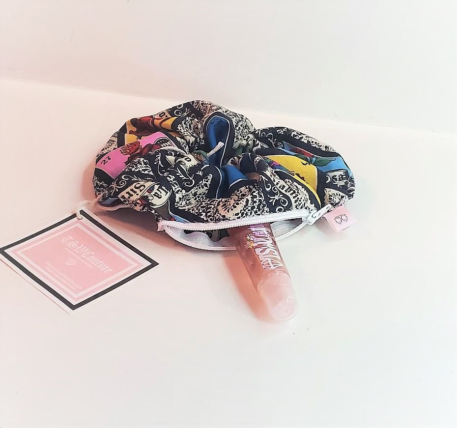 LOTERIA ZIPPER SCRUNCHY WITH ZIPPER TALL