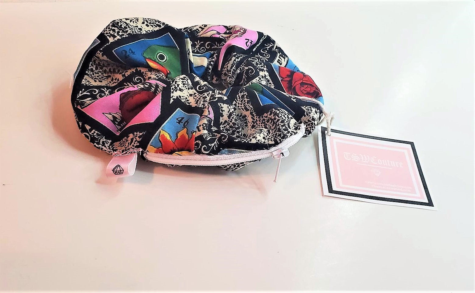 LOTERIA ZIPPER SCRUNCHY WITH ZIPPER TALL