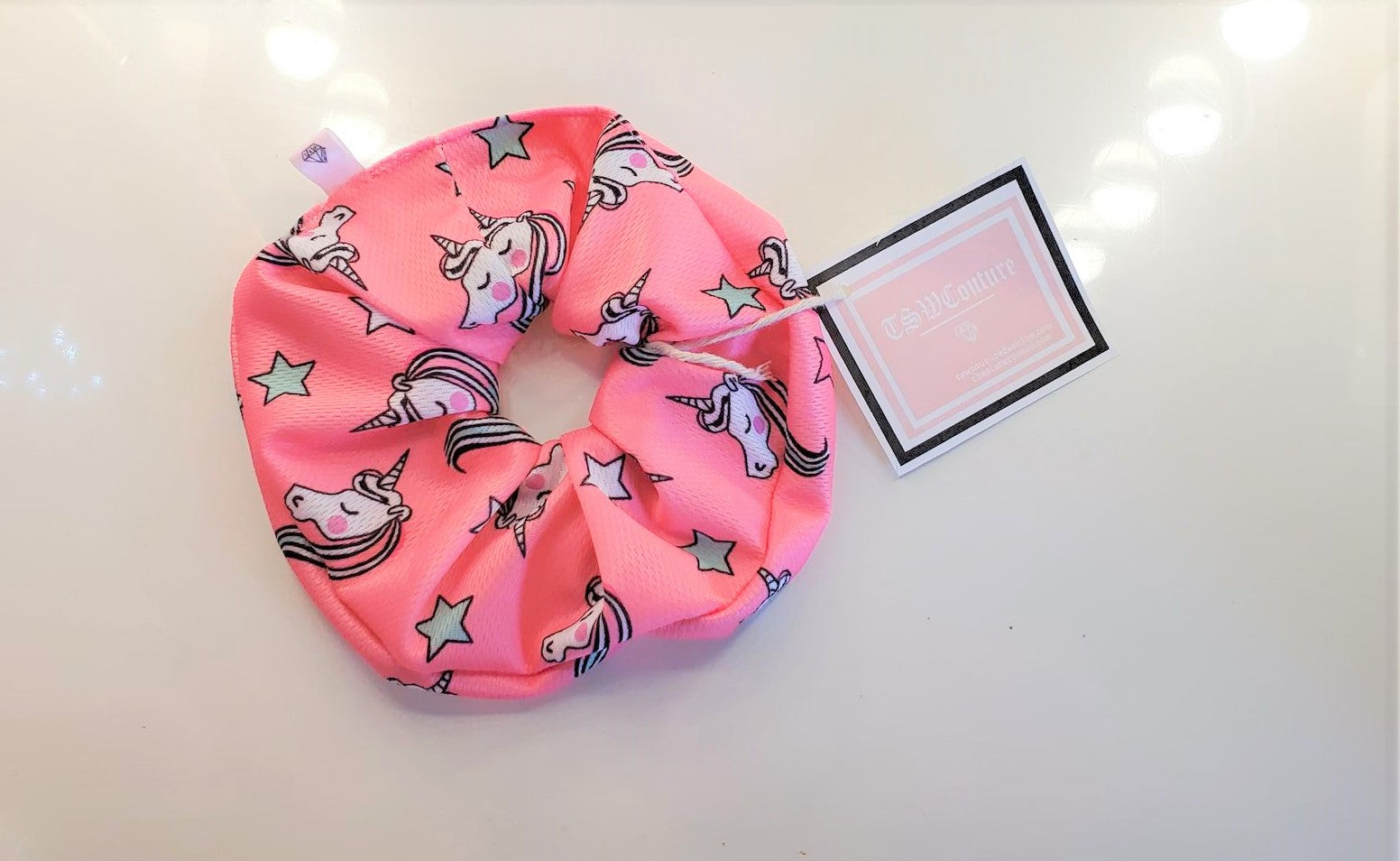 PINK UNICORN SCRUNCHY TALL