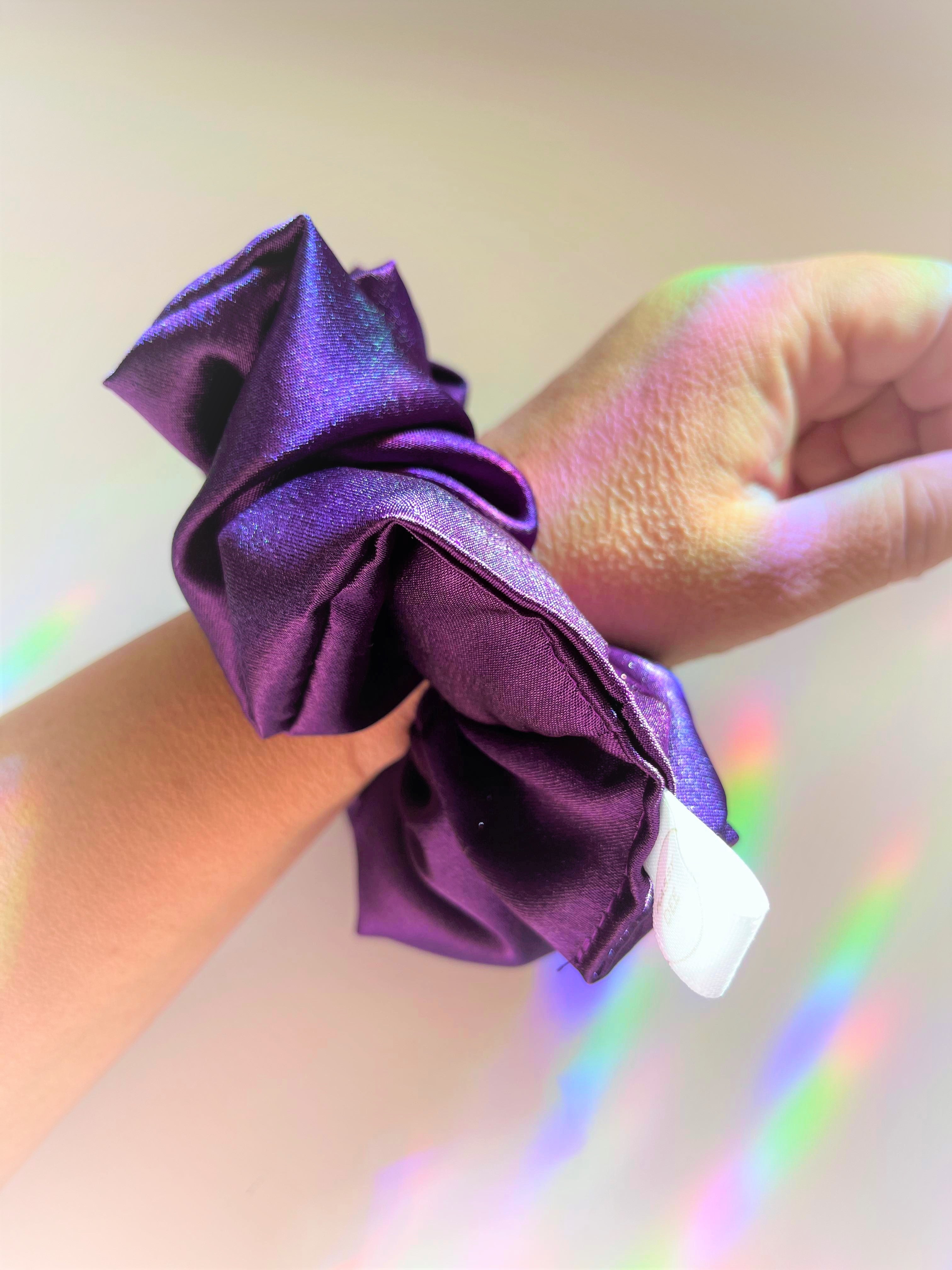 PURPLE RAIN SCRUNCHY TALL