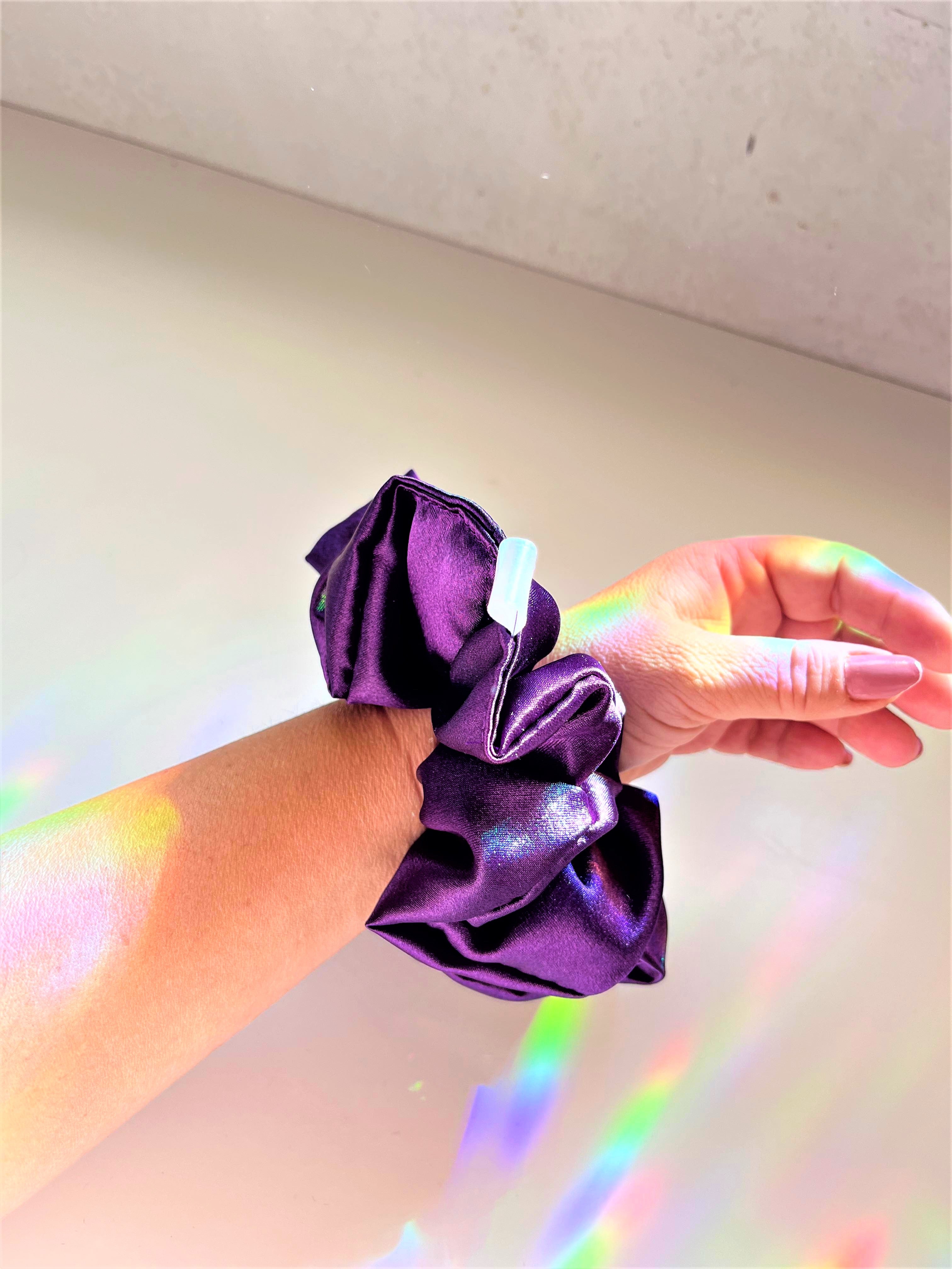 PURPLE RAIN SCRUNCHY TALL