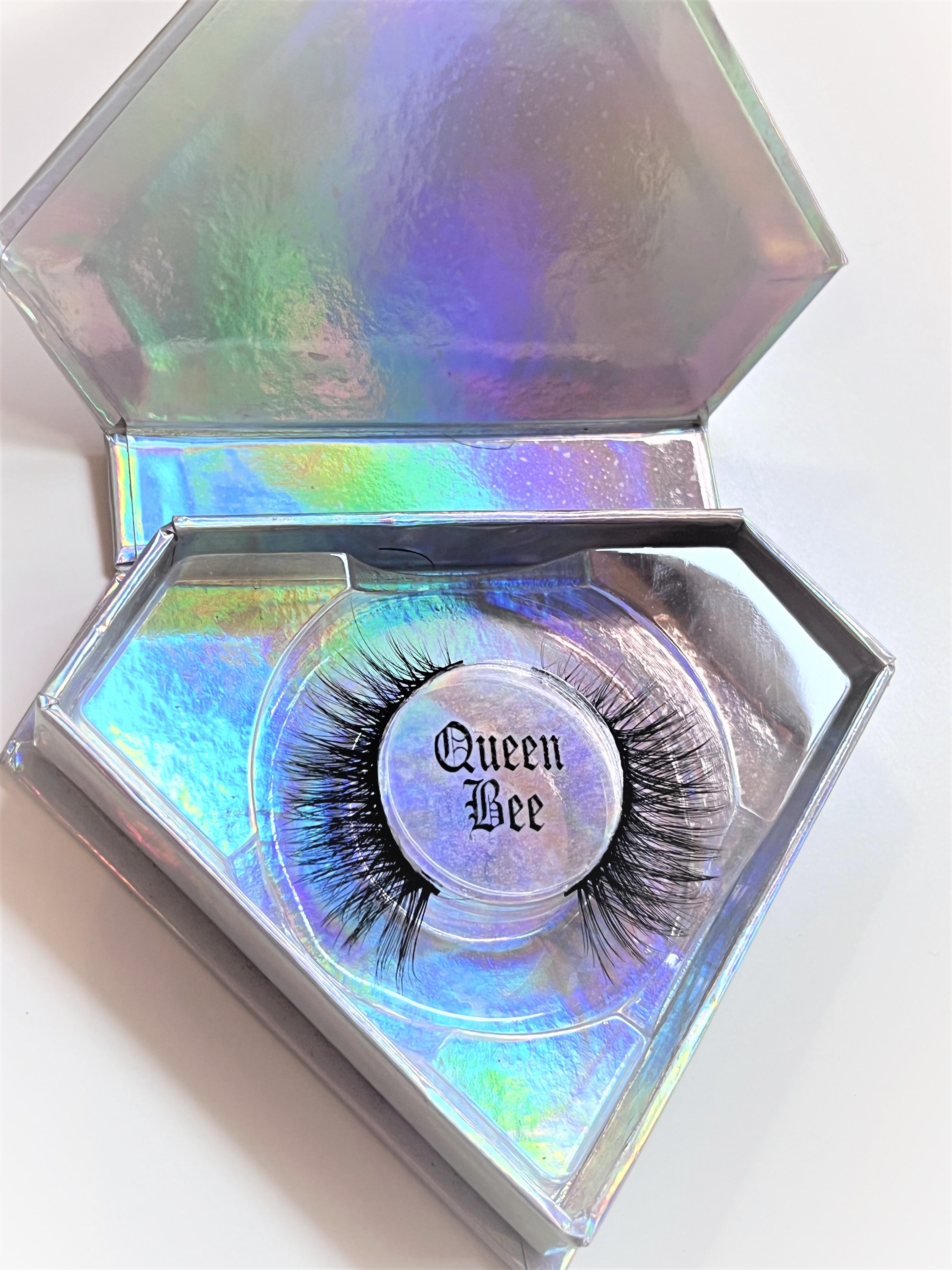 "Queen Bee" Wispy 3D Cruelty Free Lashes Cat Eye