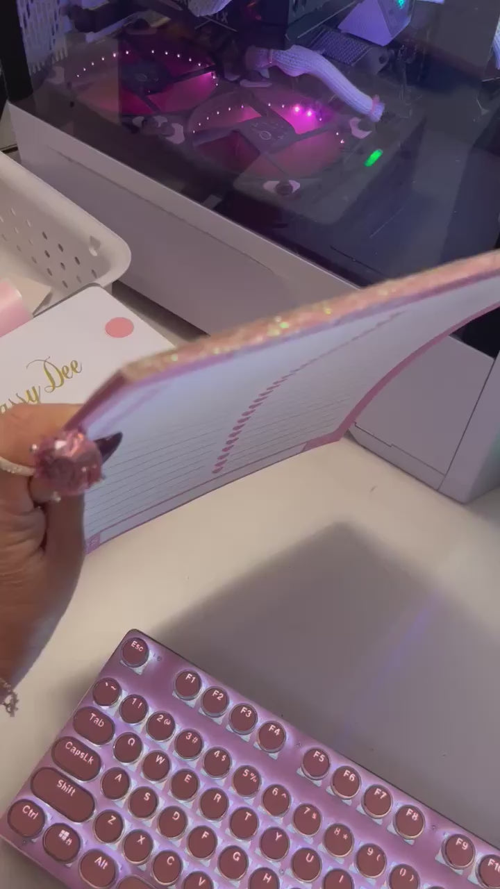 CHAOS Coordinator Notepad and Pink Diamond Pen