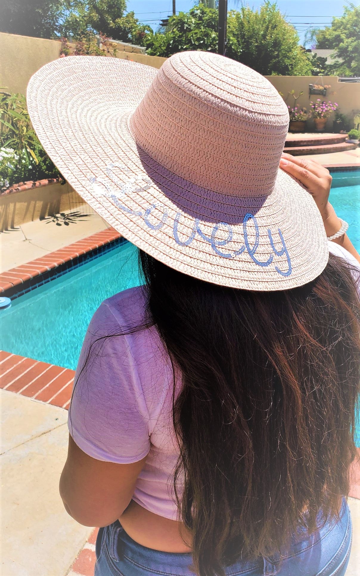 LOVELY Pink Summer Hat