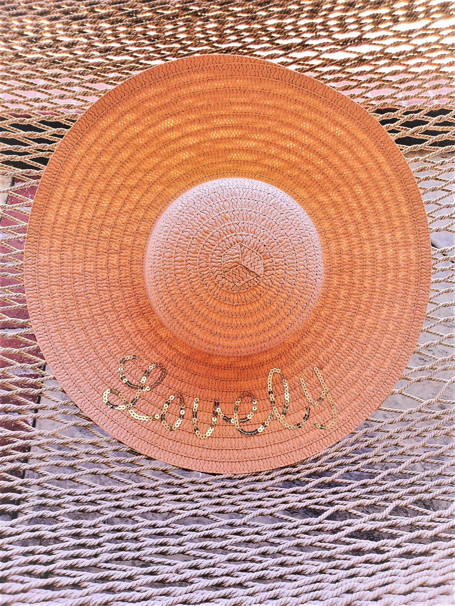 LOVELY Pink Summer Hat