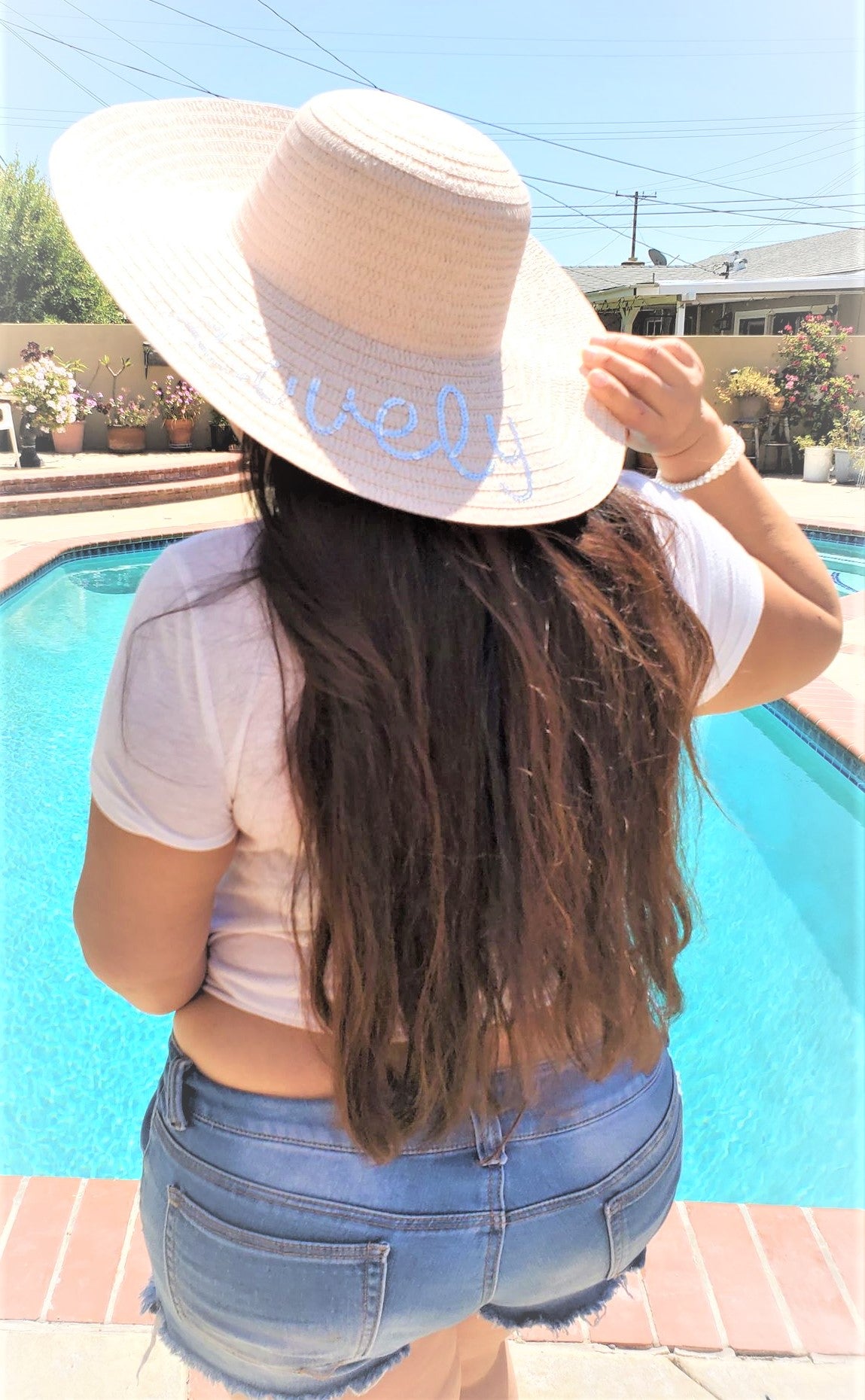 LOVELY Pink Summer Hat