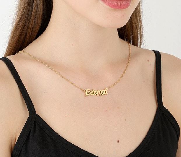 Baby Girl Gold Necklace