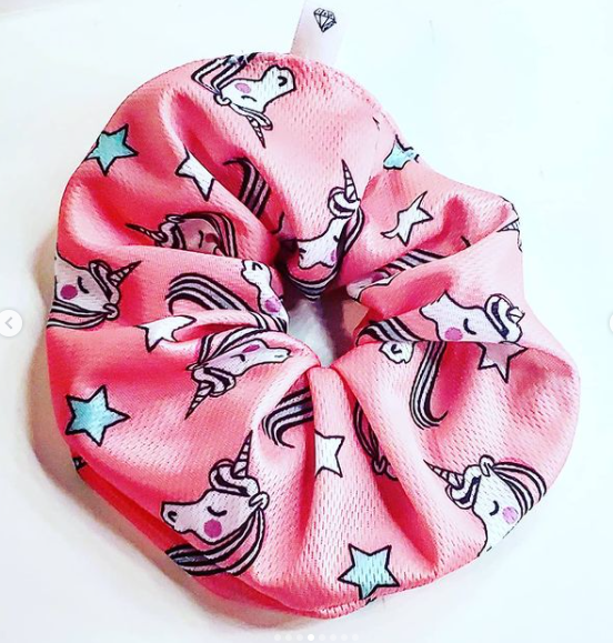 PINK UNICORN SCRUNCHY TALL