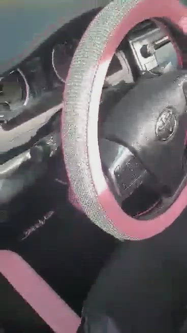 Pink Diamond 2 Car Coasters