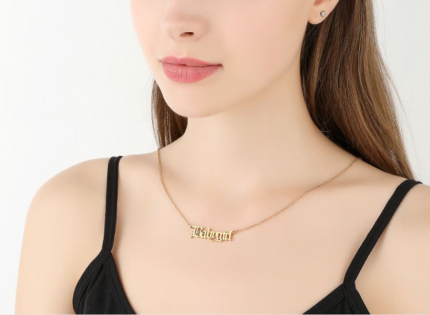 Baby Girl Gold Necklace