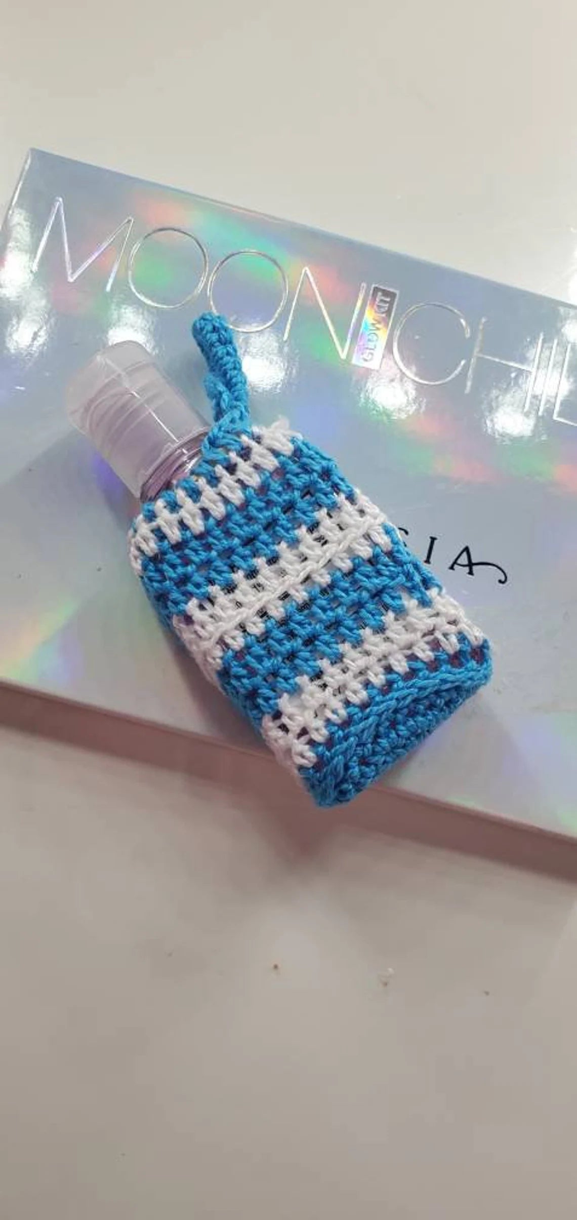 Crochet Hand Sanitizer Holder