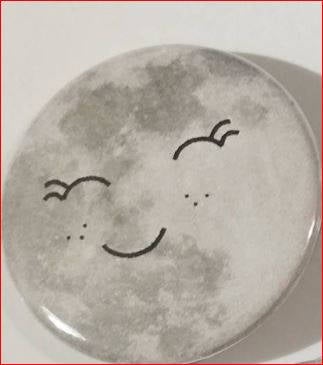 MOON CHILD Pin Button 1.5"