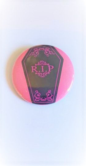 RIP Coffin Pin