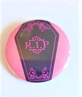 RIP Coffin Pin