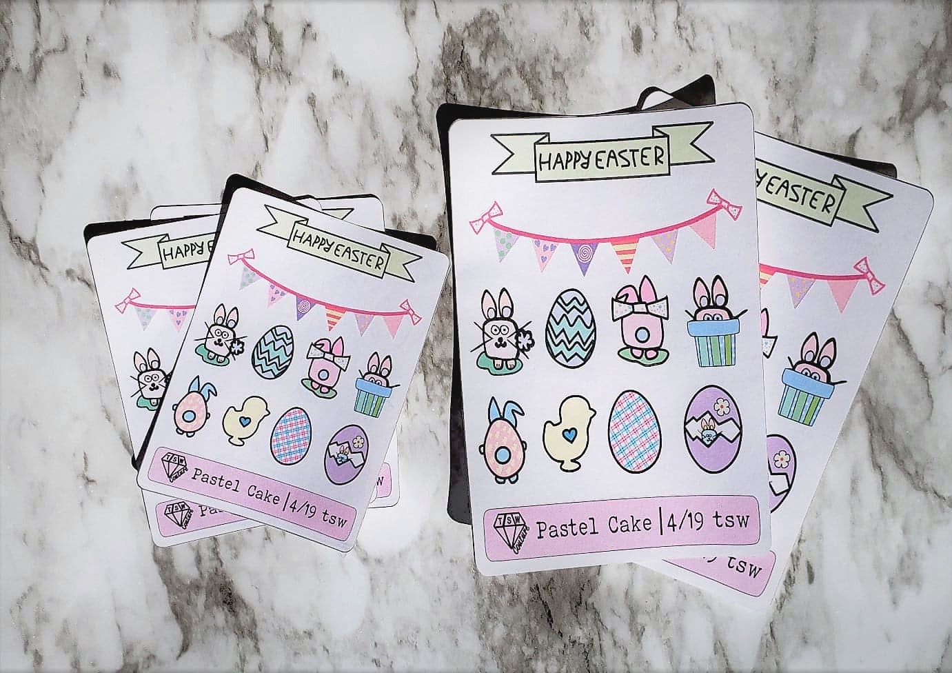 PASTEL CAKE deco stickers