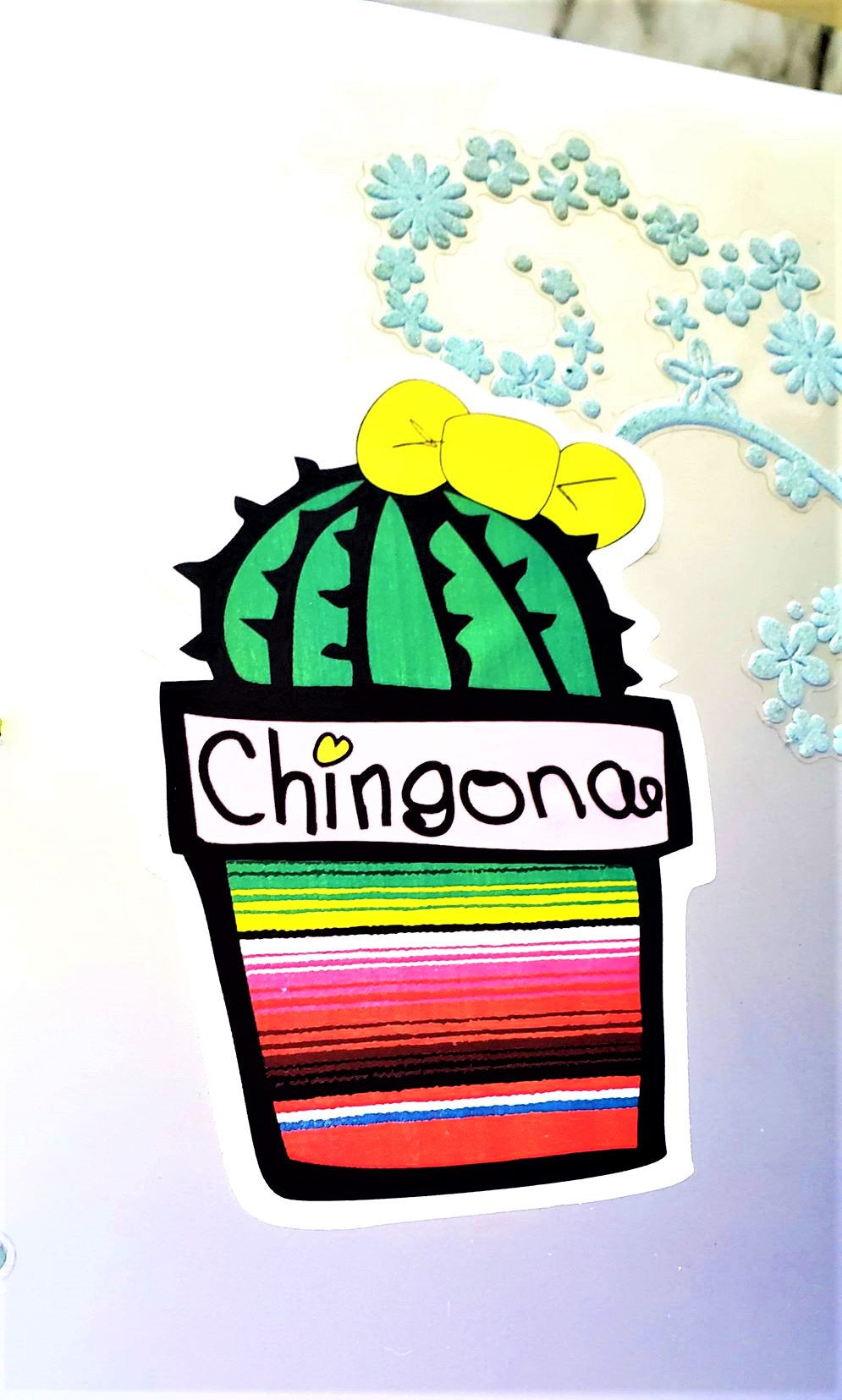 CHINGONA VINYL DECAL