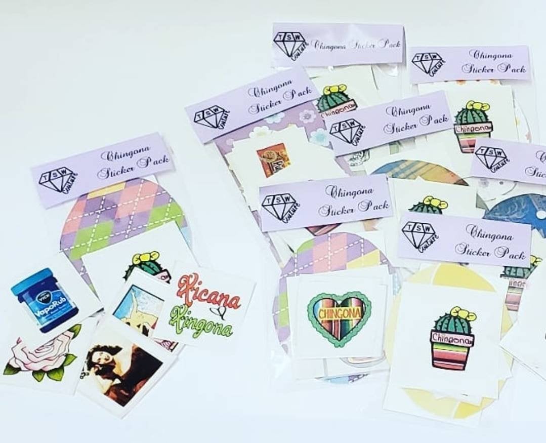 CHINGONA STICKER PACK 7 Stickers in One Pack