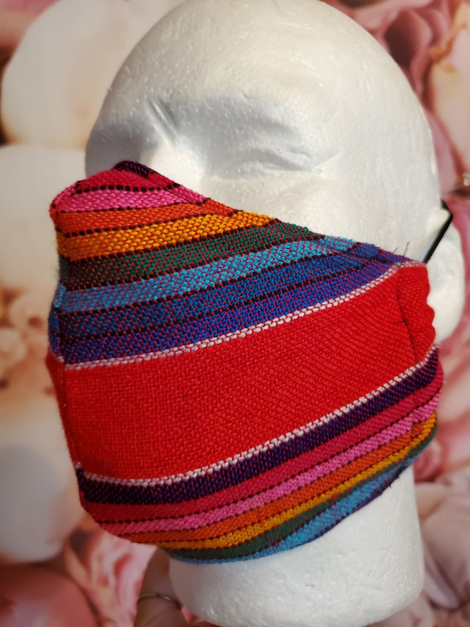 ZARAPE Adult Face Mask Double Layer Face Cover Washable Reusable Made in Orange, California