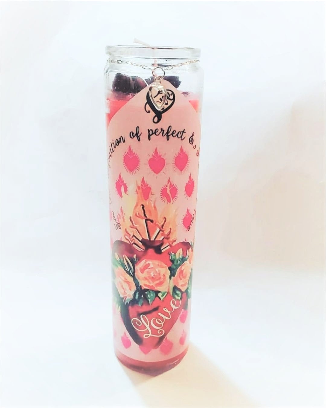 LOVE CANDLE RED