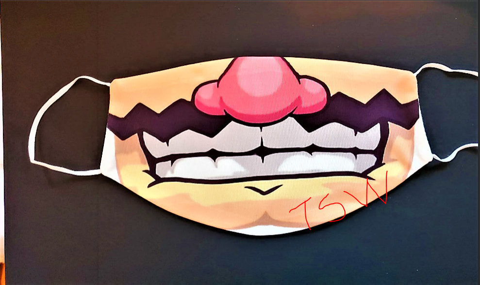 WARIO Face Mask Double Layer 100% Organic Cotton