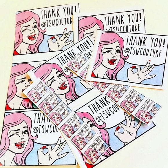 THANK YOU Labels