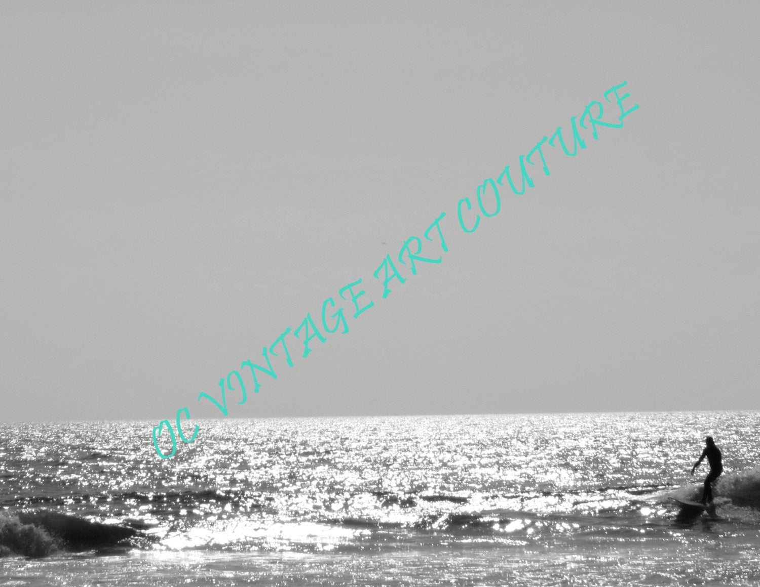 BLACK WHITE Newport Beach California SURFER  relaxed natural picture of the Pacific Ocean in Orange County