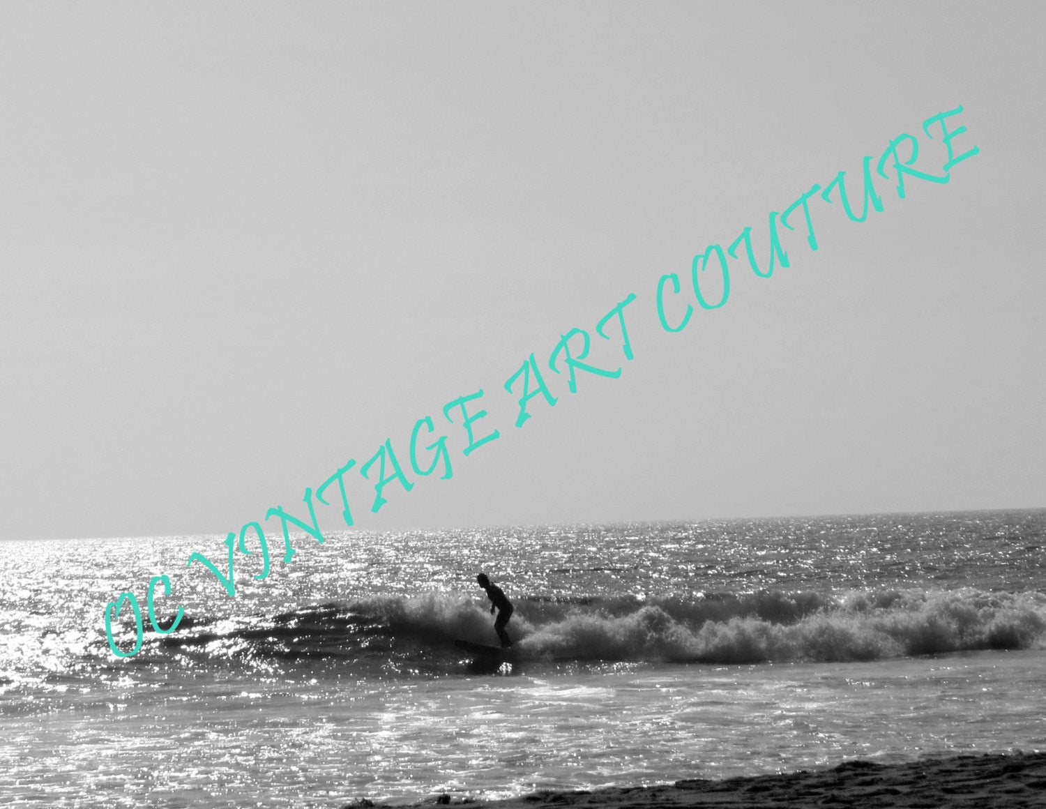 BLACK WHITE Newport Beach California SURFER  relaxed natural picture of the Pacific Ocean in Orange County