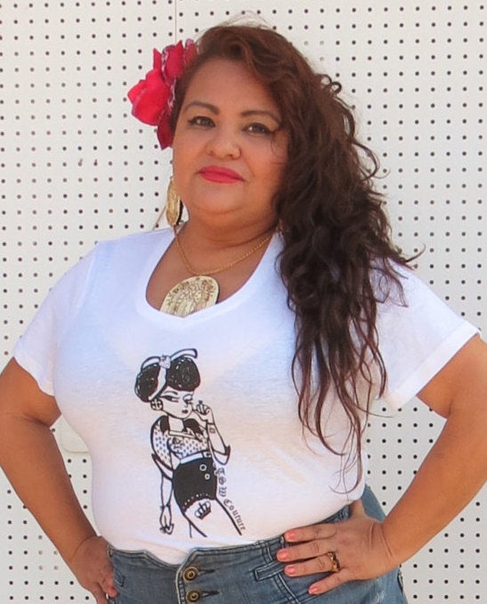 LA VIRGEN De Guadalupe Wood Pendant Necklace XL