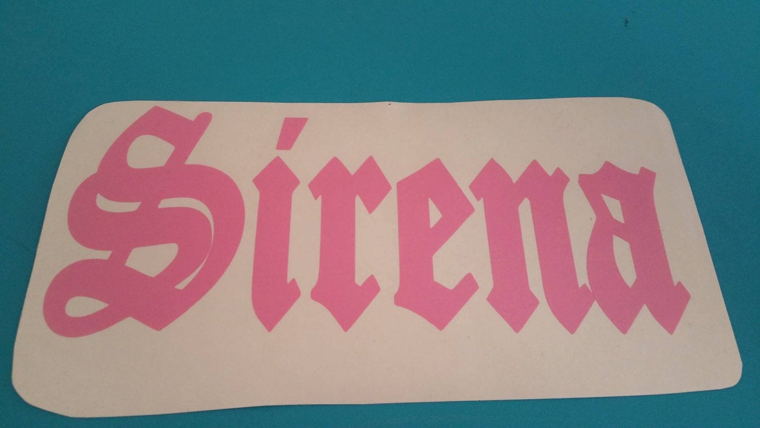 CUSTOM VINYL Decal Design SIRENA Mermaid