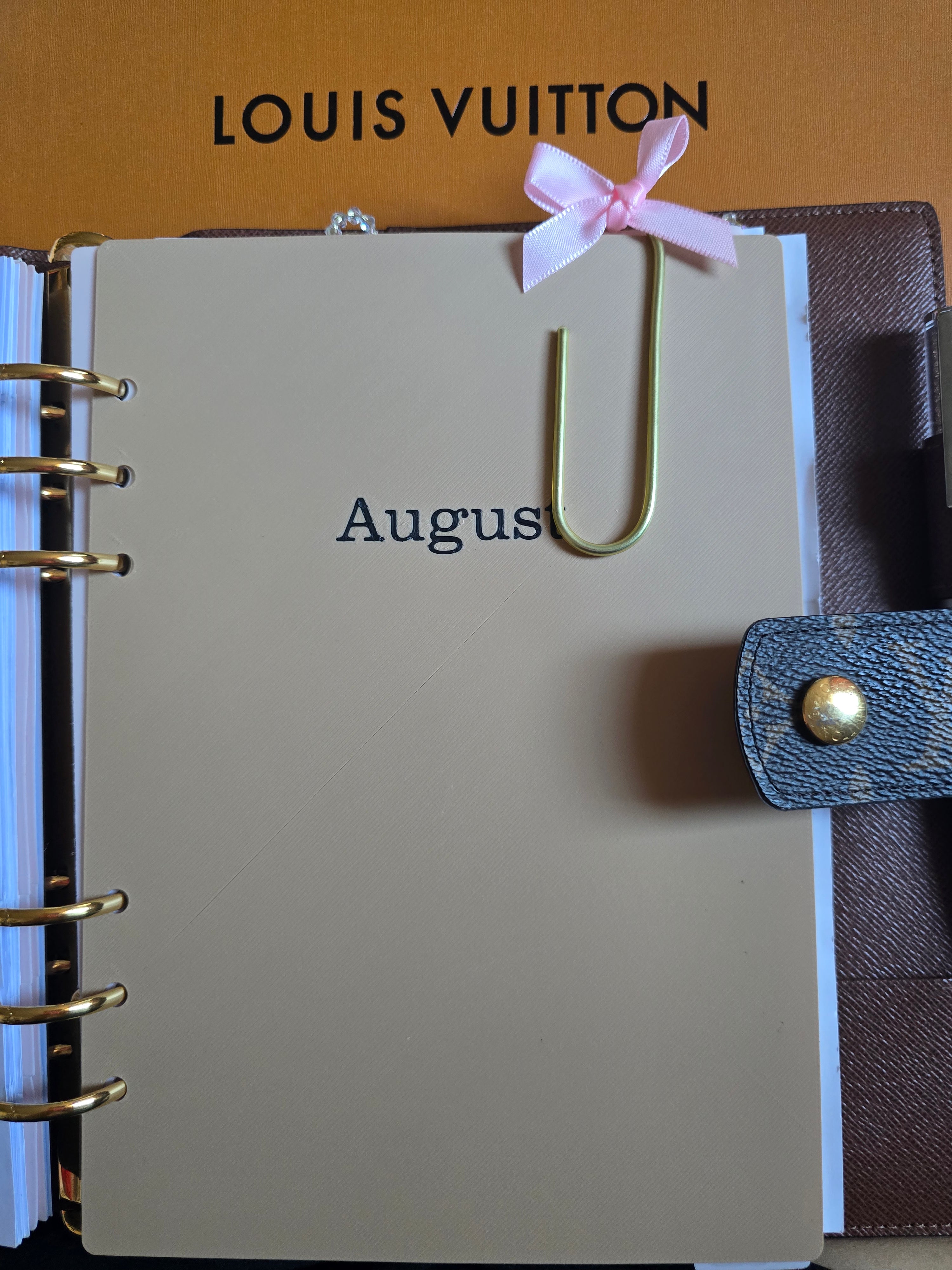 3D PRINTED MONTHLY INSERTS