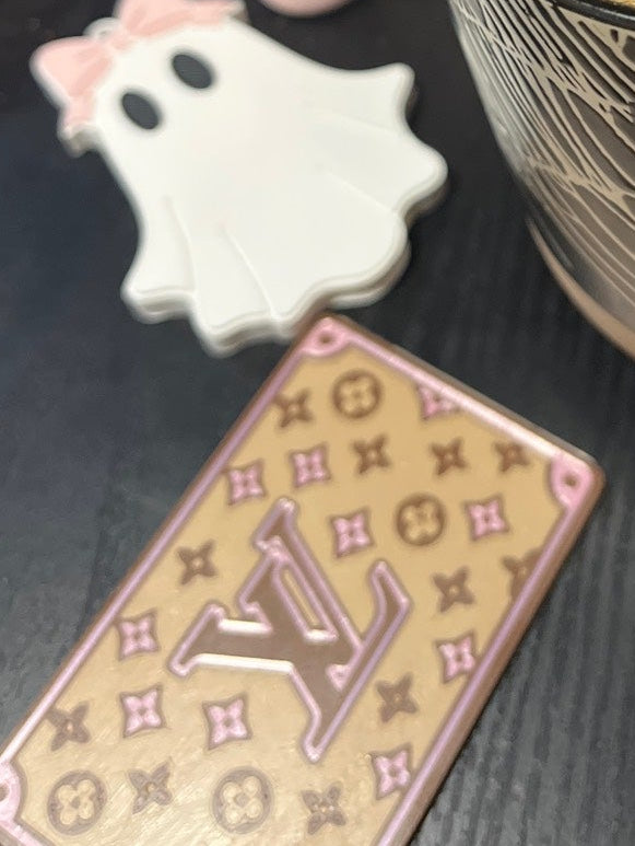 LV PINK CARD HOLDER